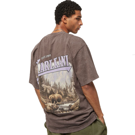 Karl Kani Ανδρική κοντομάνικη μπλούζα Small Signature Washed Heavy Jersey Landscape Tee